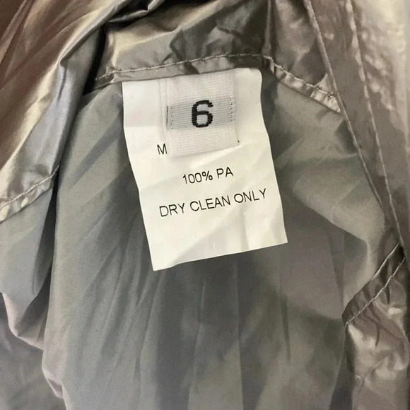 Maryam Nassir Zadeh silver metallic rain wind jacket - Picture 6 of 10